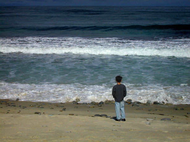 фото "Boy on the Beach" метки: пейзаж, вода
