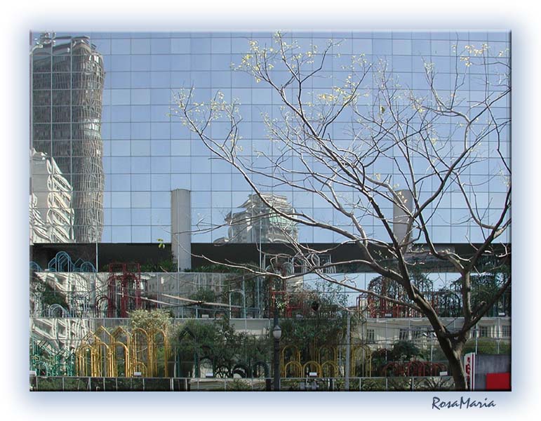 photo "Sampa Mirror" tags: architecture, landscape, 