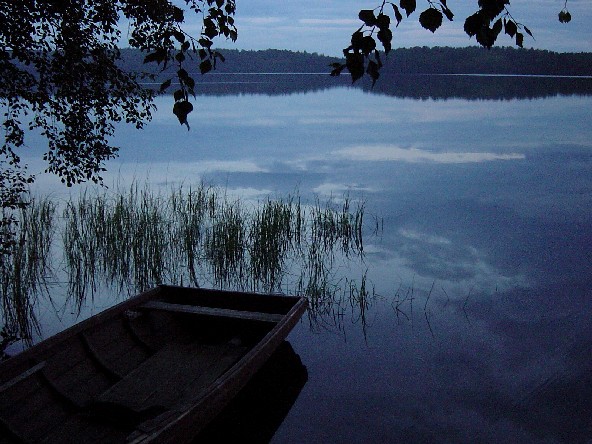 photo "Night lake in Karelia..." tags: landscape, night, water