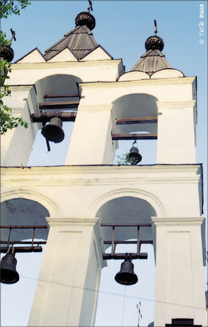 фото "Колокольня в Больших Вяземах" метки: архитектура, пейзаж, 