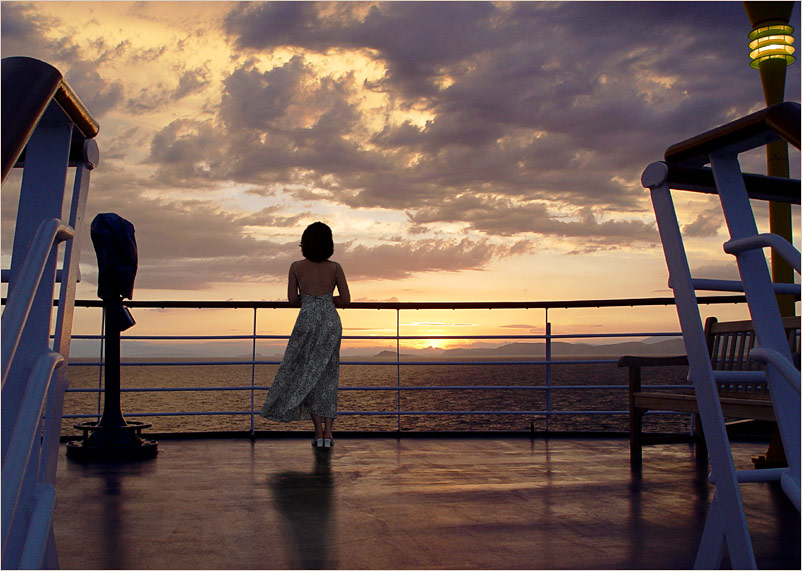 фото "Greeting the day on Mediterranean" метки: путешествия, пейзаж, закат