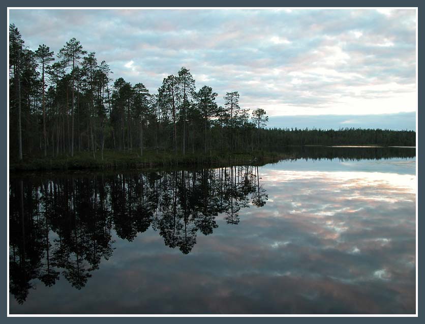 photo "Long north evening" tags: travel, landscape, Europe, water