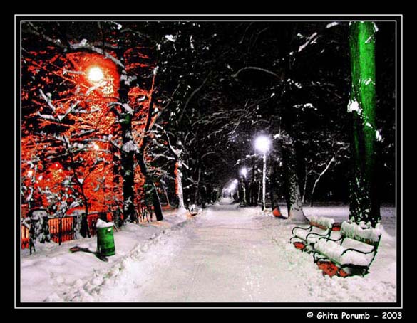 photo "Alley 1" tags: landscape, night