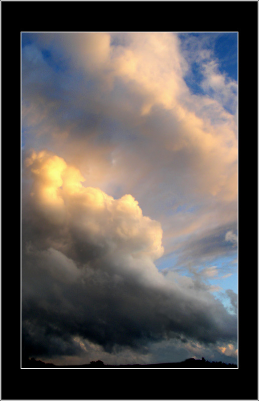фото "Перед дождем" метки: пейзаж, закат, облака