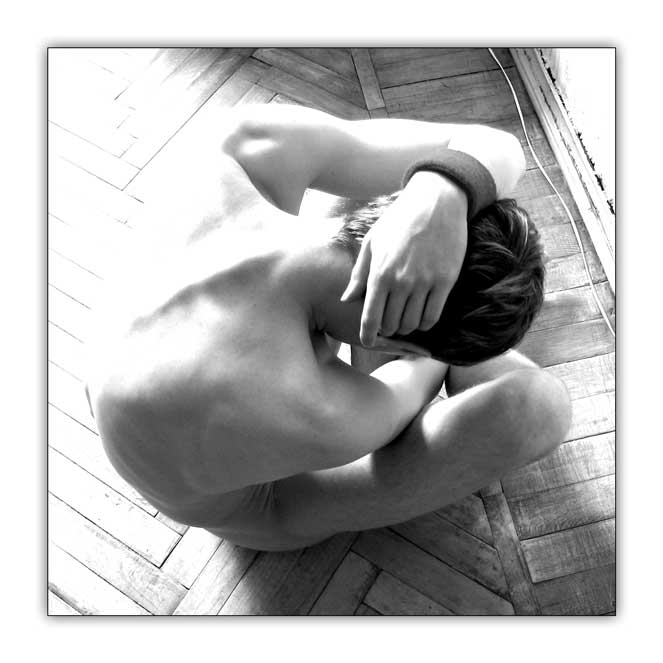 photo "nude man" tags: nude, black&white, 