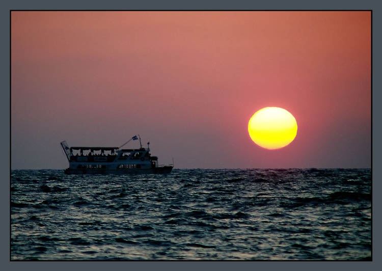 фото "Морская прогулка на закате" метки: пейзаж, путешествия, вода