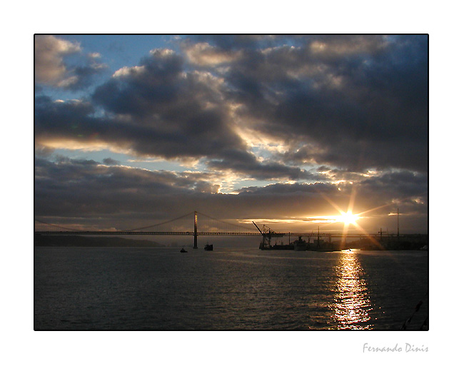 photo "Tejo river" tags: architecture, landscape, sunset