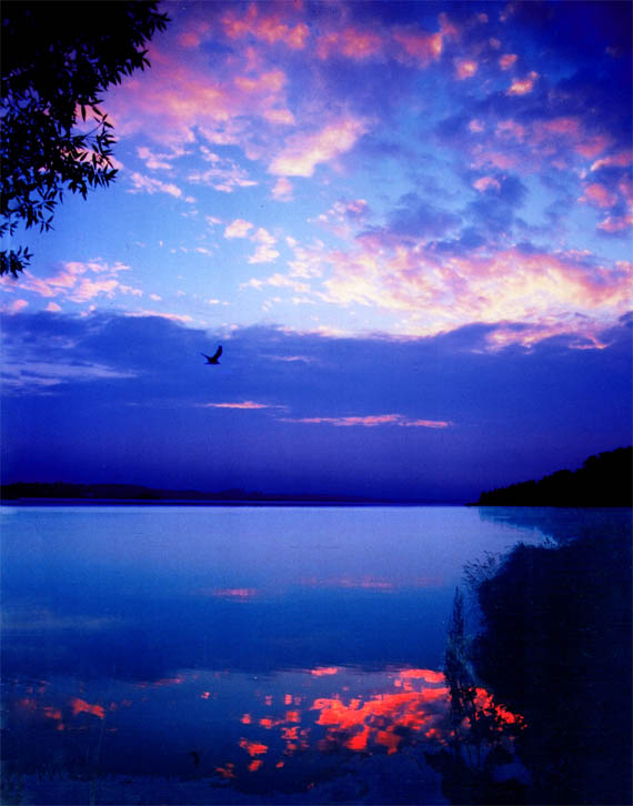 фото "Рассвет на Волге" метки: пейзаж, закат, облака