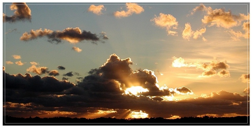 photo "The sunshine" tags: landscape, clouds
