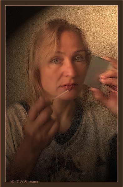 фото "Чистим перышки" метки: фотомонтаж, портрет, женщина