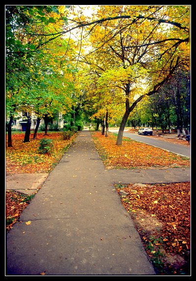 фото "Цвета Осени" метки: пейзаж, архитектура, осень