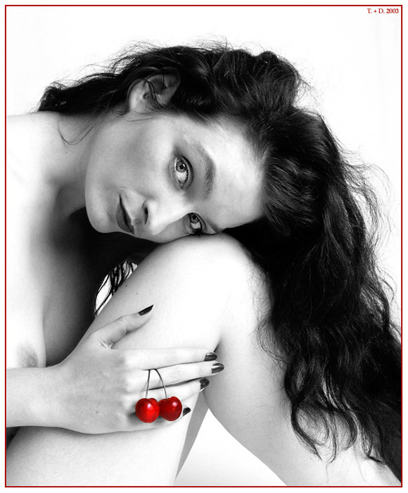 photo "..Portrait of cherries.. :)" tags: nude, portrait, woman