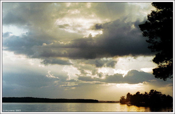 фото "Закат #4" метки: пейзаж, вода, закат