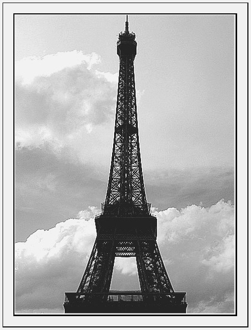 фото "" Le Retour а Paris"" метки: путешествия, черно-белые, Европа