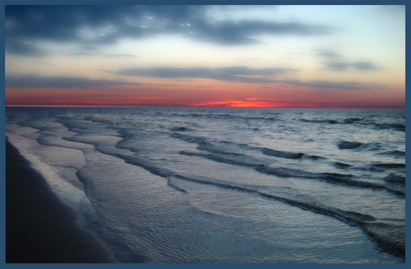 photo "seam" tags: landscape, sunset