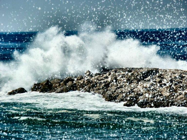 photo "The storm from my boat" tags: landscape, water