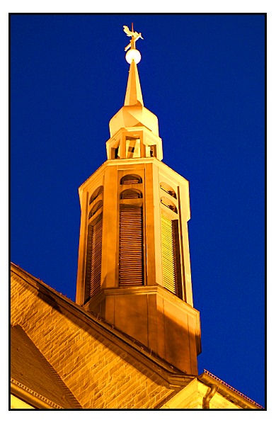 photo "Blue hour" tags: architecture, landscape, night