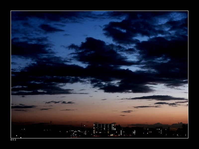 photo "Black Clouds" tags: landscape, clouds, sunset