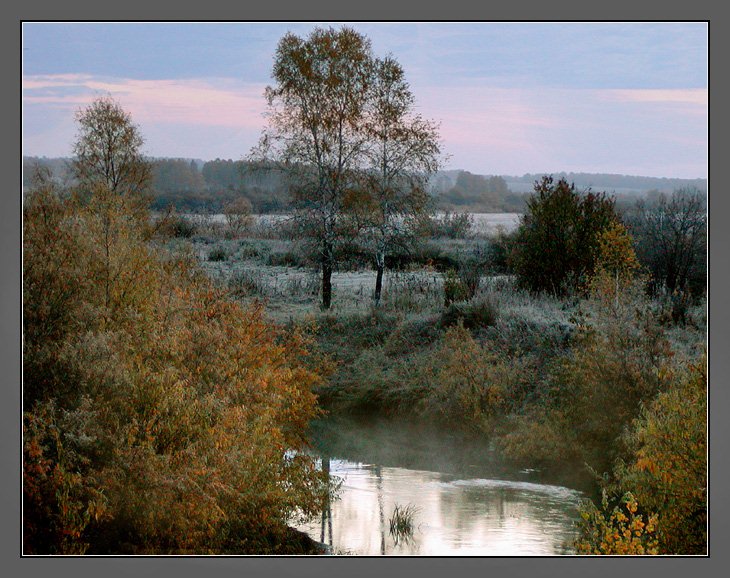 photo "Crystal morning" tags: landscape, autumn, water