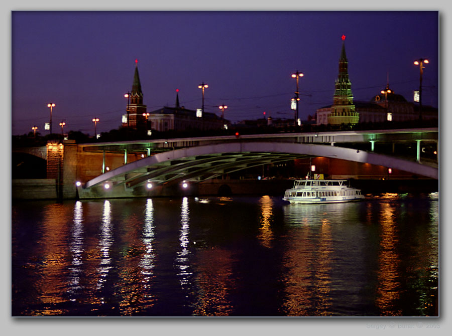 photo "Night Moscow" tags: architecture, landscape, night