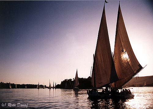 фото "Sailing on the Nile" метки: путешествия, пейзаж, Африка, вода