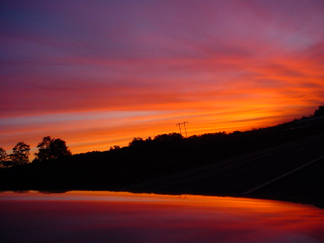 photo "Blue Sky???" tags: landscape, travel, sunset