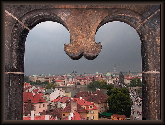 фото "Karlov Bridge (Prague in details)" метки: архитектура, пейзаж, 