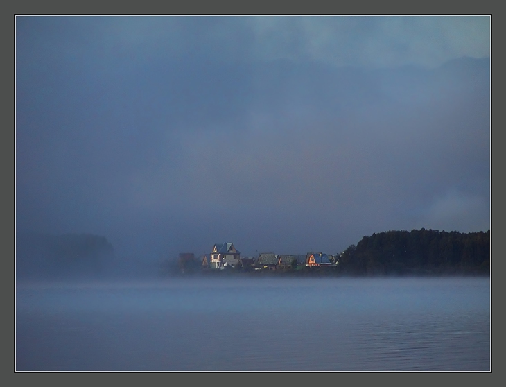 photo "Morning fog" tags: landscape, autumn