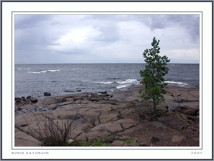 photo "Immovable imprisonment" tags: landscape, clouds, water