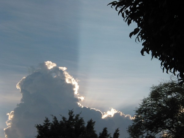 photo "evening" tags: landscape, clouds, sunset