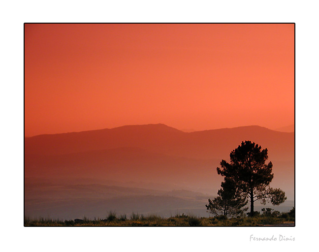 photo "Red twilight" tags: landscape, mountains
