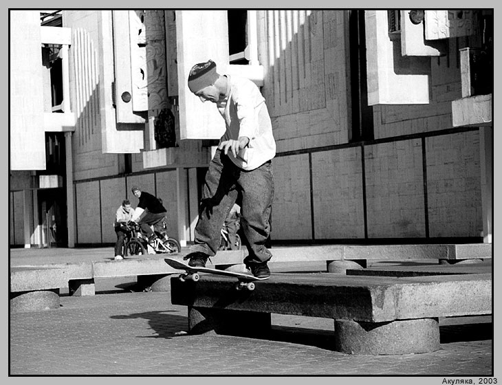 photo "Tobias Albert (bs tailslide)" tags: sport, black&white, 