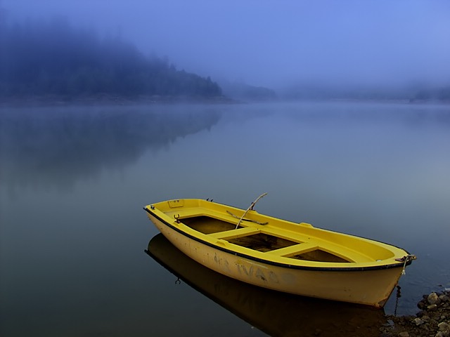 photo "Rhapsody In Blue" tags: landscape, autumn, water