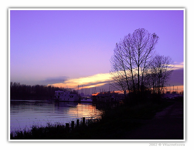 photo "-*-" tags: landscape, night, sunset