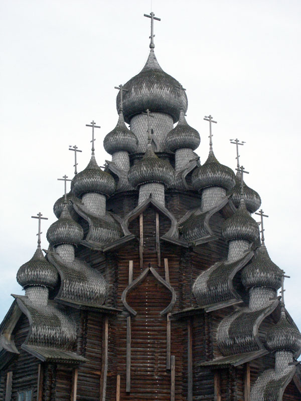 photo "Wooden church. Island Kizhi." tags: architecture, travel, landscape, Europe