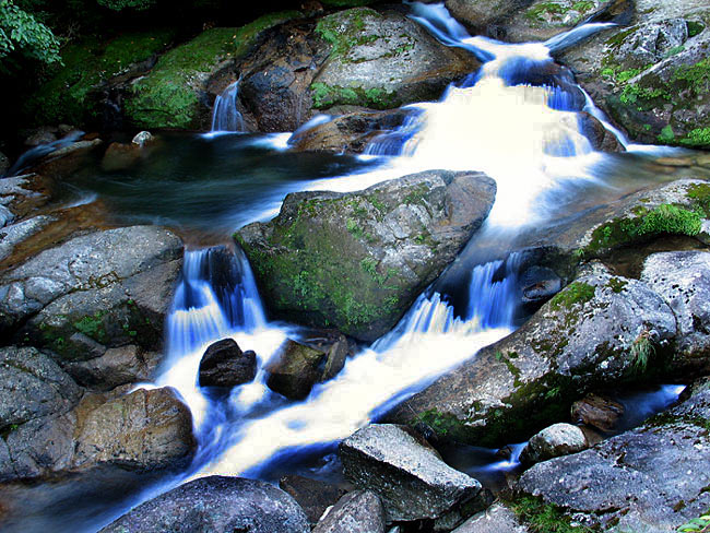 photo "Criss Cross Falls" tags: landscape, water