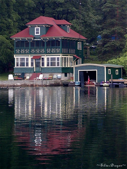 photo "Cottage" tags: architecture, landscape, water