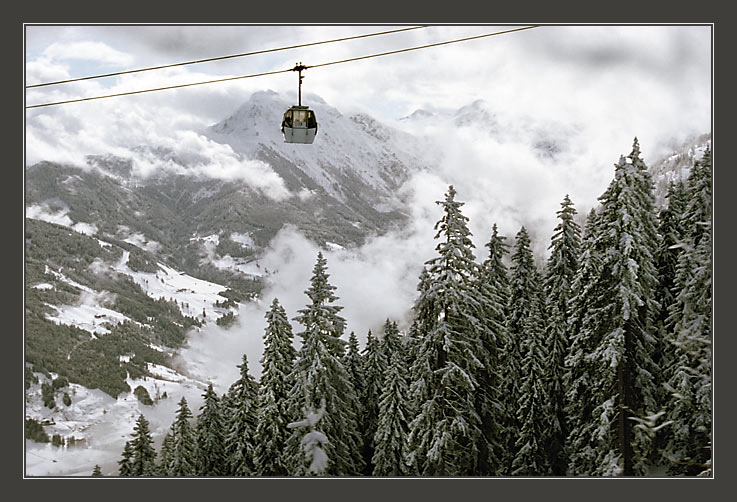 photo "Alpian sketches" tags: landscape, mountains, winter