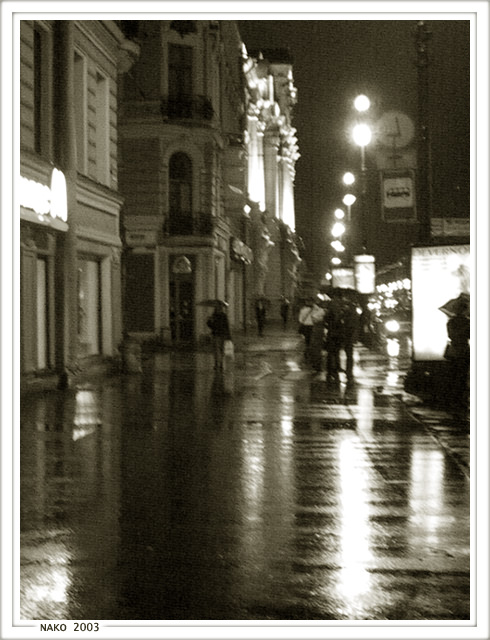 photo "In St. Petersburg it rains again..." tags: architecture, landscape, 