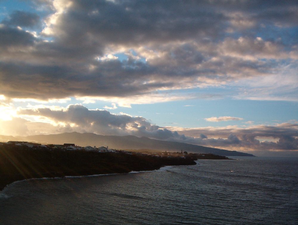 photo "Rabo de Peixe`s Bay" tags: landscape, sunset