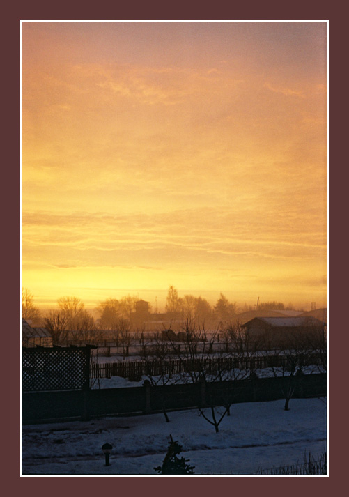 photo "sunrise" tags: landscape, sunset