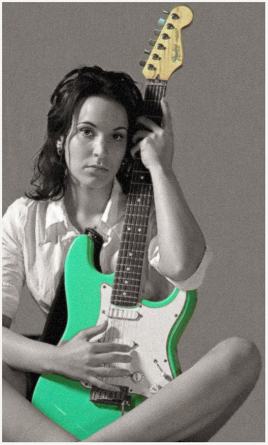 photo "Stratocaster" tags: portrait, woman