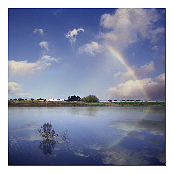 photo "Alentejo rainbow" tags: landscape, water, winter