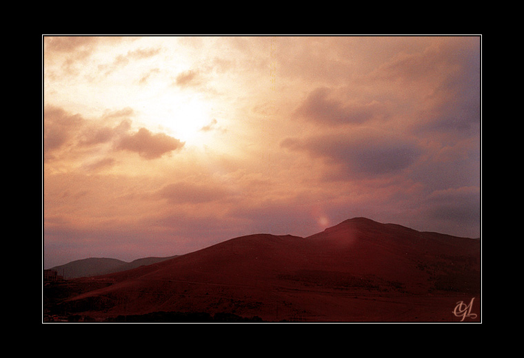 photo "Mountains" tags: landscape, mountains, sunset