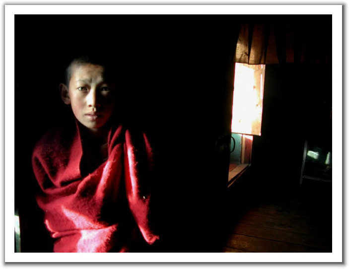 photo "A young Monk in Tibet" tags: portrait, 