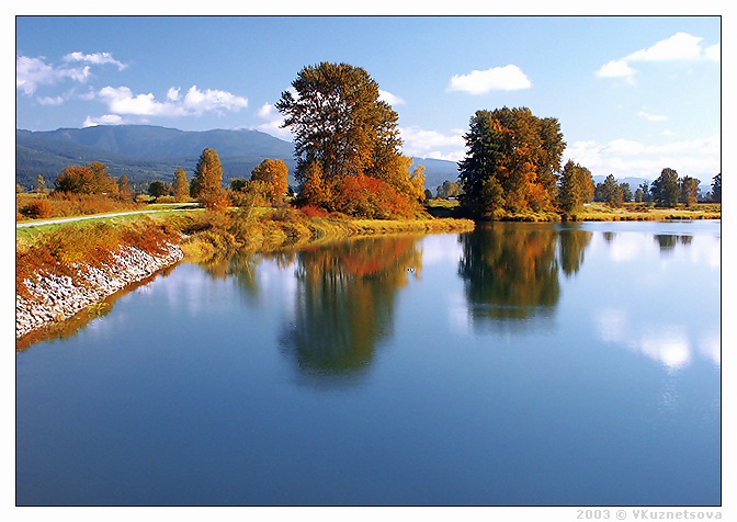 фото "**-*-**" метки: пейзаж, вода, осень