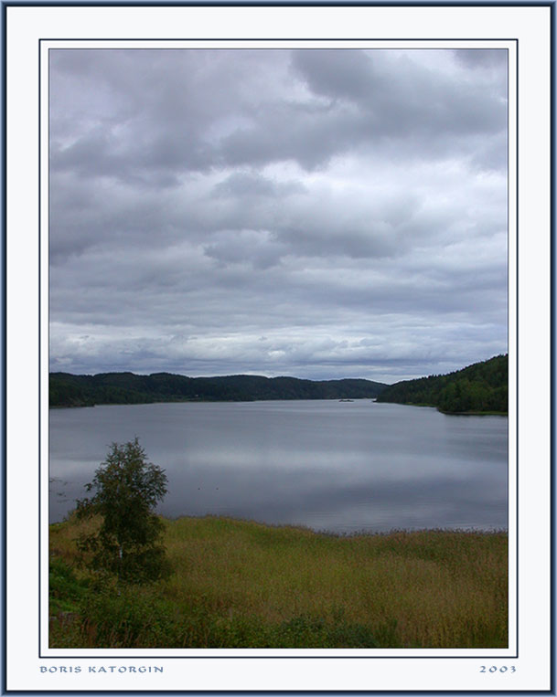 photo "On a high coast" tags: landscape, clouds, water