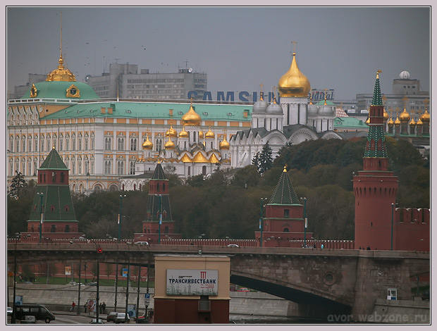 photo "Golden-headed Moscow" tags: architecture, misc., landscape, 