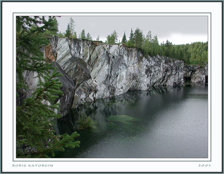 photo "Deserted opencast-3" tags: landscape, water