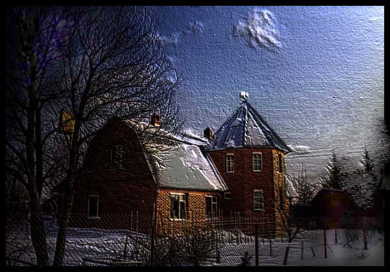 photo "Winter sketch" tags: misc., landscape, winter